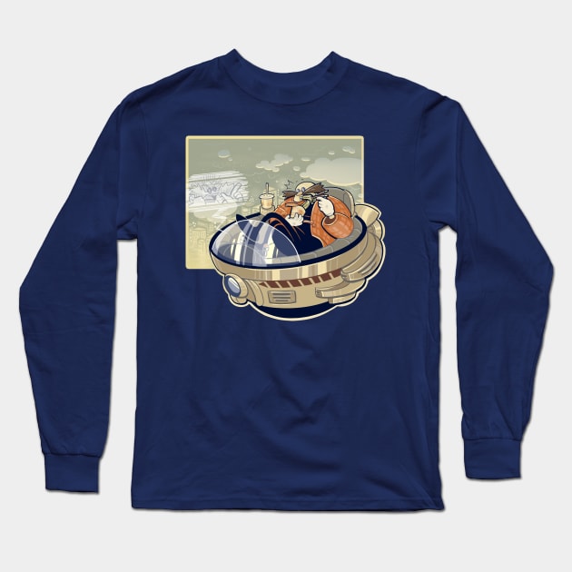 Eggman's Dinner Long Sleeve T-Shirt by bonnieventure